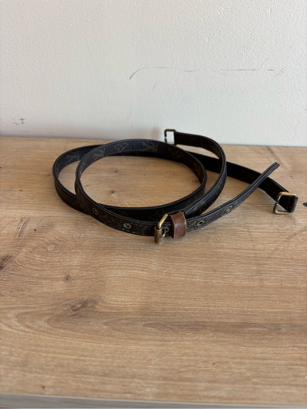Authentic Louis Vuitton monogram crossbody strap